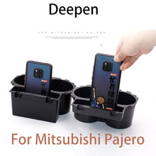 Load image into Gallery viewer, Pajero Deeper Central Control Cup Holder Pajero -  Mitsubishi Drinks Holders Deepened Interior Accessories
